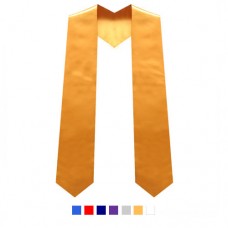 Children's Graduation Stole Plain, Size 1 - Pack of 2